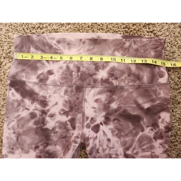 Lululemon Align High-Rise Pant 28 Diamond Dye Light Sage Medium Olive Size 12 - Picture 5 of 8